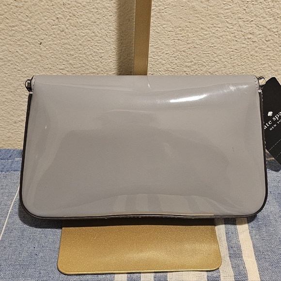 Kate Spade Silver Crossbody Bag - Picture 8 of 10